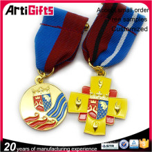 Custom die cast factory direct sales medals badge